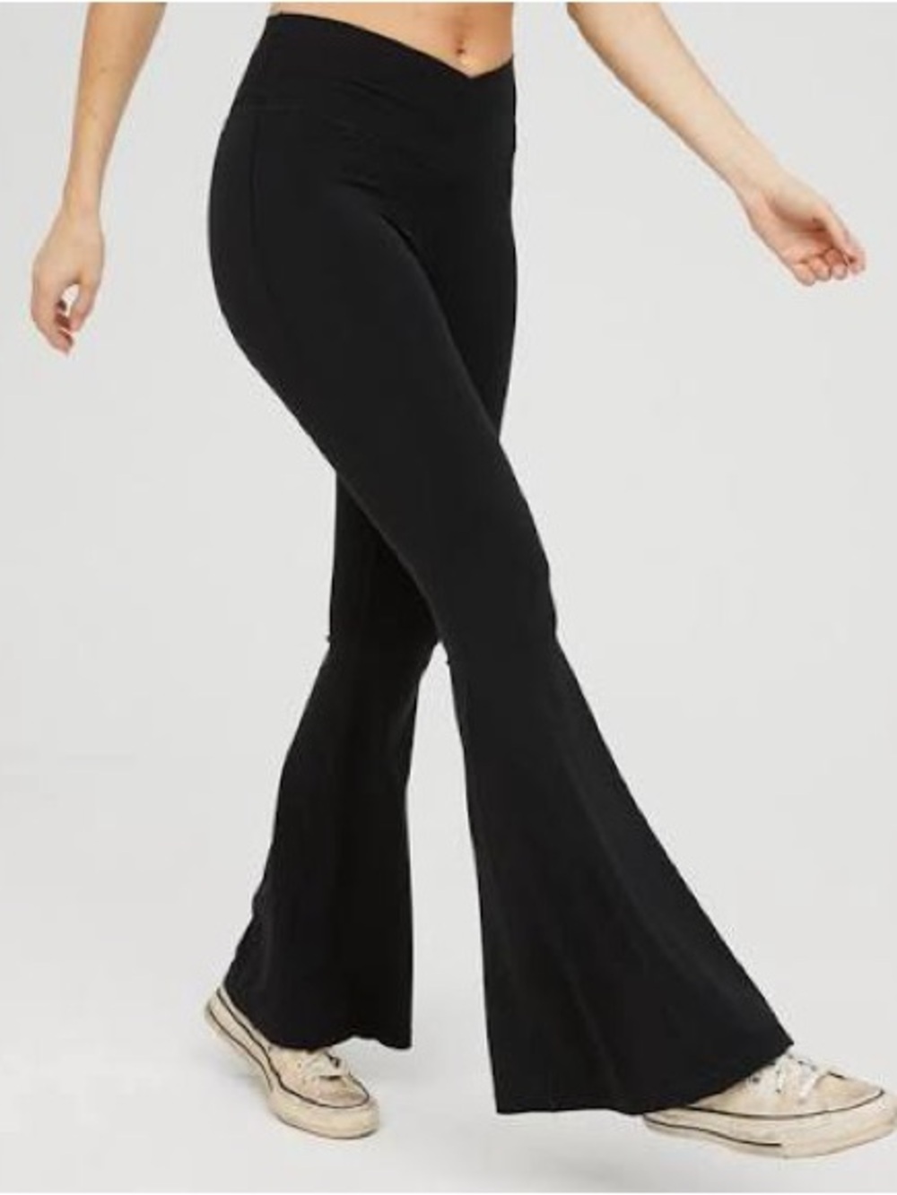 Aerie Real Me Hi-Rise Flare Pant